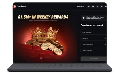 CoinPoker stránka